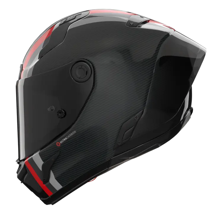 Nolan X-804 RS Helm Ultra Carbon Gemini Schwarz/Rot/Anthrazit 364