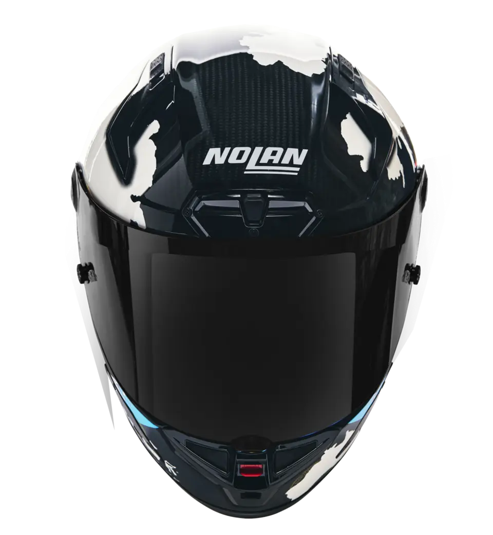 ノーラン X-804 RS ヘルメット ウルトラカーボン カルロス・チェカ レプリカ 30周年特別版 355 