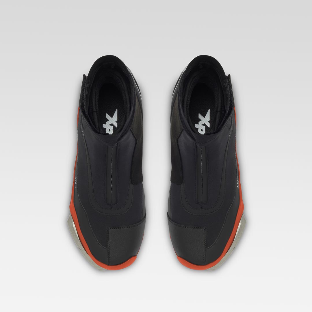 XPD X10-R レーシングおよびストリート用バイクブーツ | メンズ | ブラック/オレンジ 