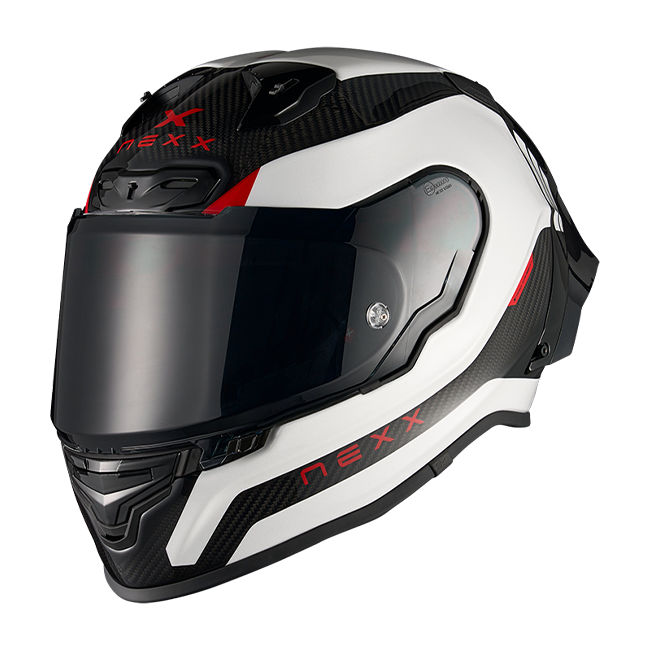 Nexx X.R3R Helm Apex Carbon Weiß 01XR323512412