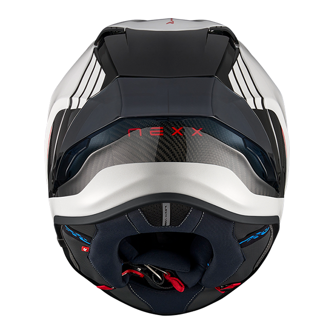 Nexx X.R3R Helm Apex Carbon Weiß 01XR323512412