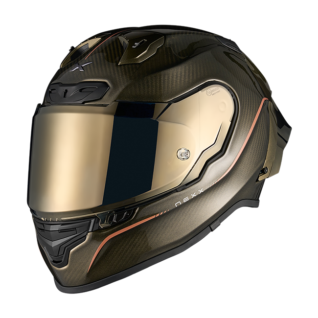 Nexx X.R3R Helm Hagibis Carbon Gold 01XR323374096