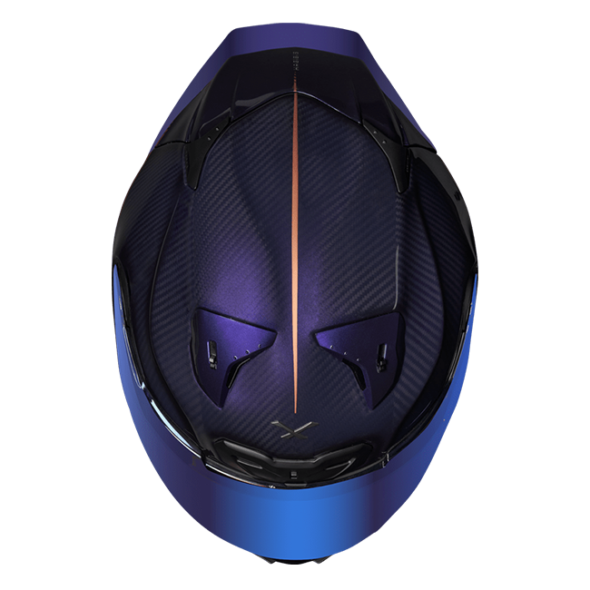 Nexx X.R3R Helm Hagibis Carbon Lila 01XR323374099