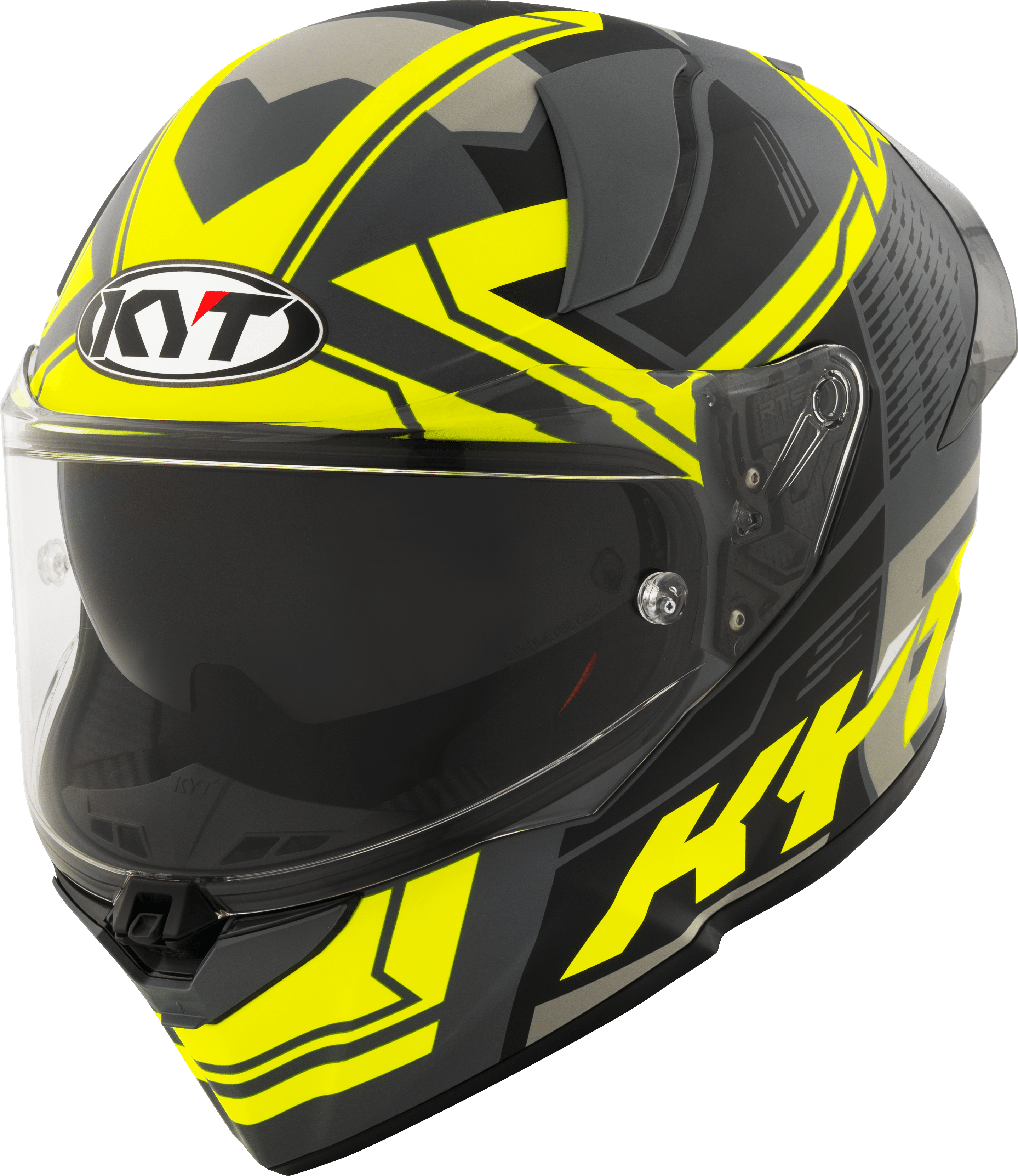 KYT R2R Helm Octane Matt Gelb Y6R20015