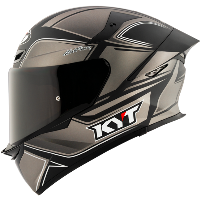KYT TT-Revo Helm Tourist Matt Cool Grey Y6TR0013