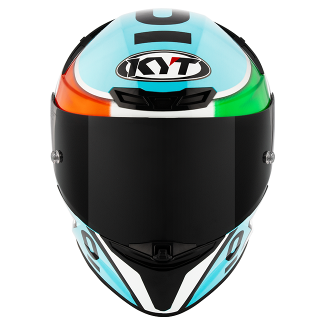 KYT TT-Revo ヘルメット レオパードレーシング レプリカ イタリア トリコロール Y6TR0017 