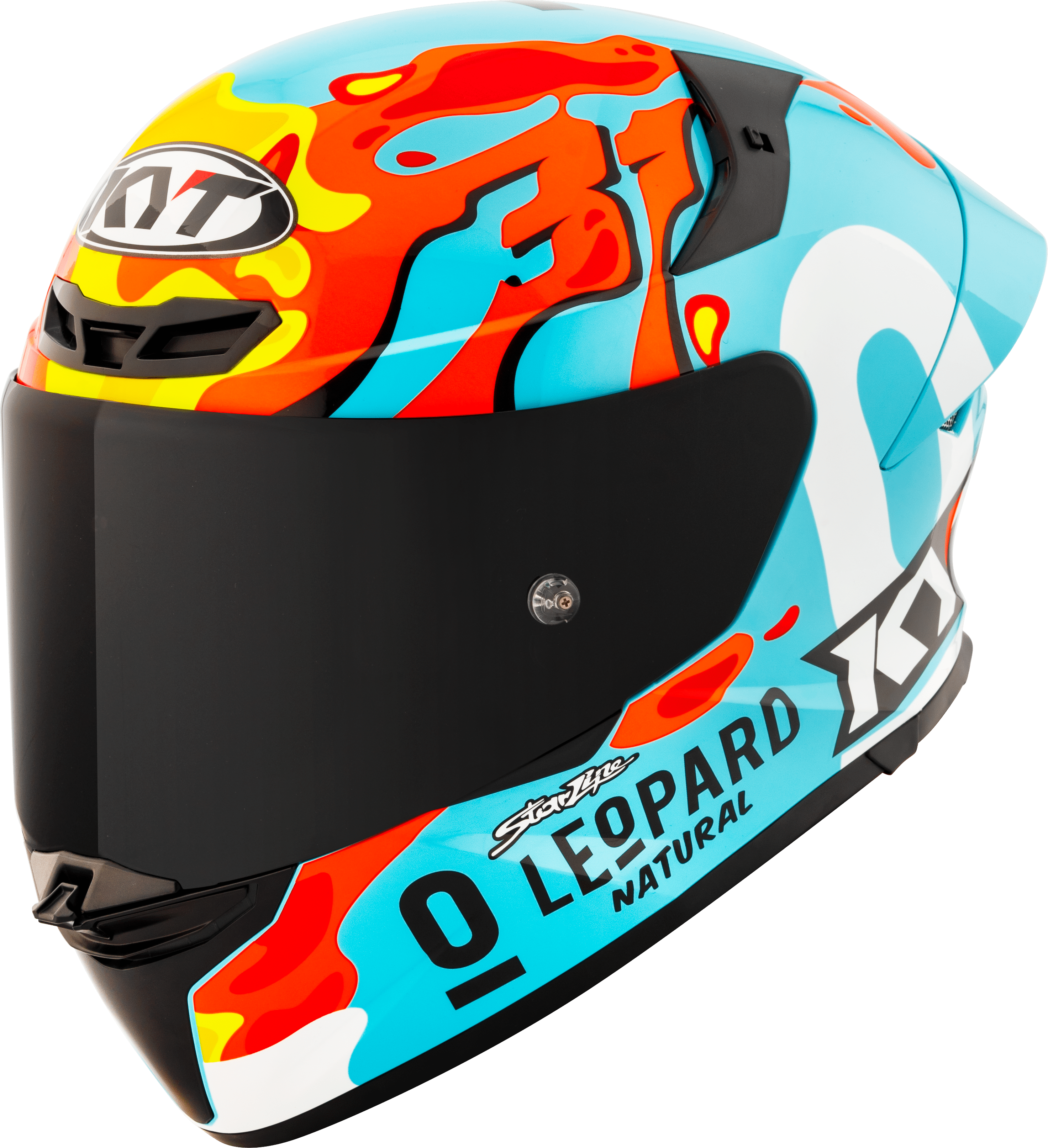 KYT TT-Revo Helm Leopard Replica Aragon Y6TR0054