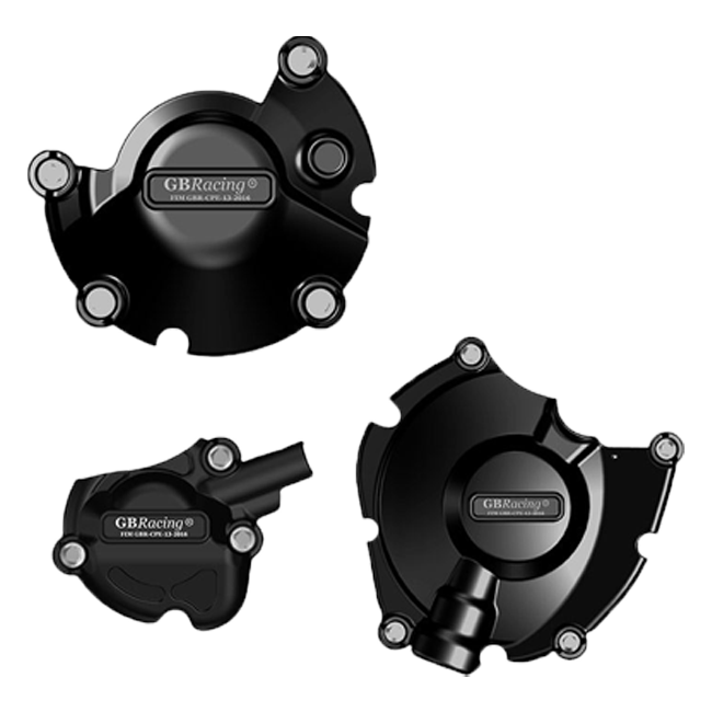 エンジンカバー プロテクター 完全セット GBRacing Yamaha YZF-R1/M RN32, RN49 および RN65 (15-25) 