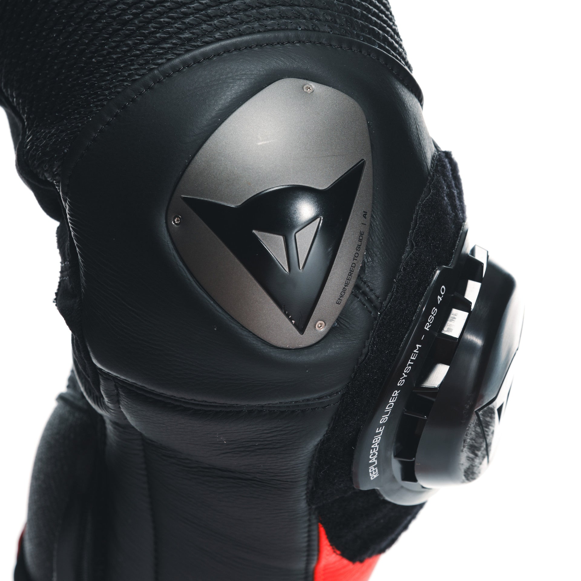 ダイネーゼ ミザノ 3 レディ D-AIR® ワンピース レザーコンビ – パフォレーションエアバッグ レーシングスーツ | 女性用 | 赤 