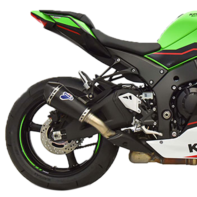 ターミニョーニ スリップオンキット コニカル ブラック カワサキ ZX-10 R/RR (21-25) 