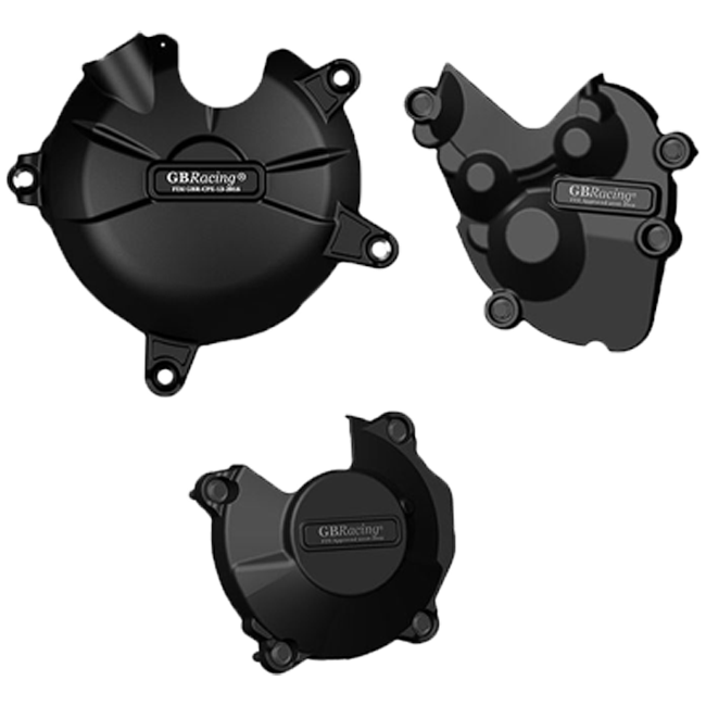 エンジンカバー プロテクター コンプリートセット GBRacing カワサキ ZX-6R/636/RR (09-12) 