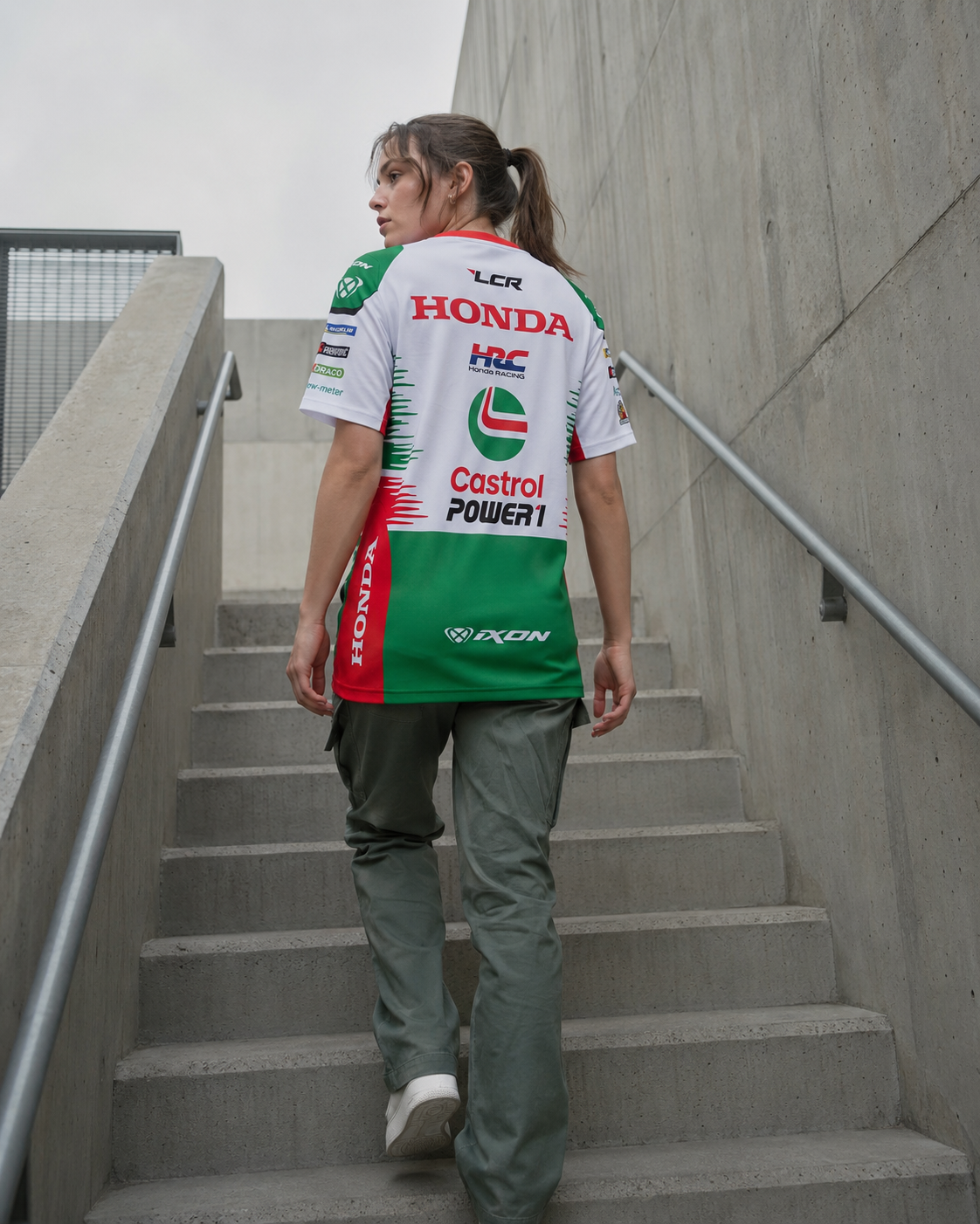 LCRホンダレーシングチーム ジョハン・ザルコ #5 Tシャツレプリカ メンズ 2026 IXON 
