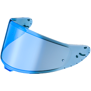 Shoei バイザー X-SPR PRO (CWR-F2PN) 青いミラー仕上げ 