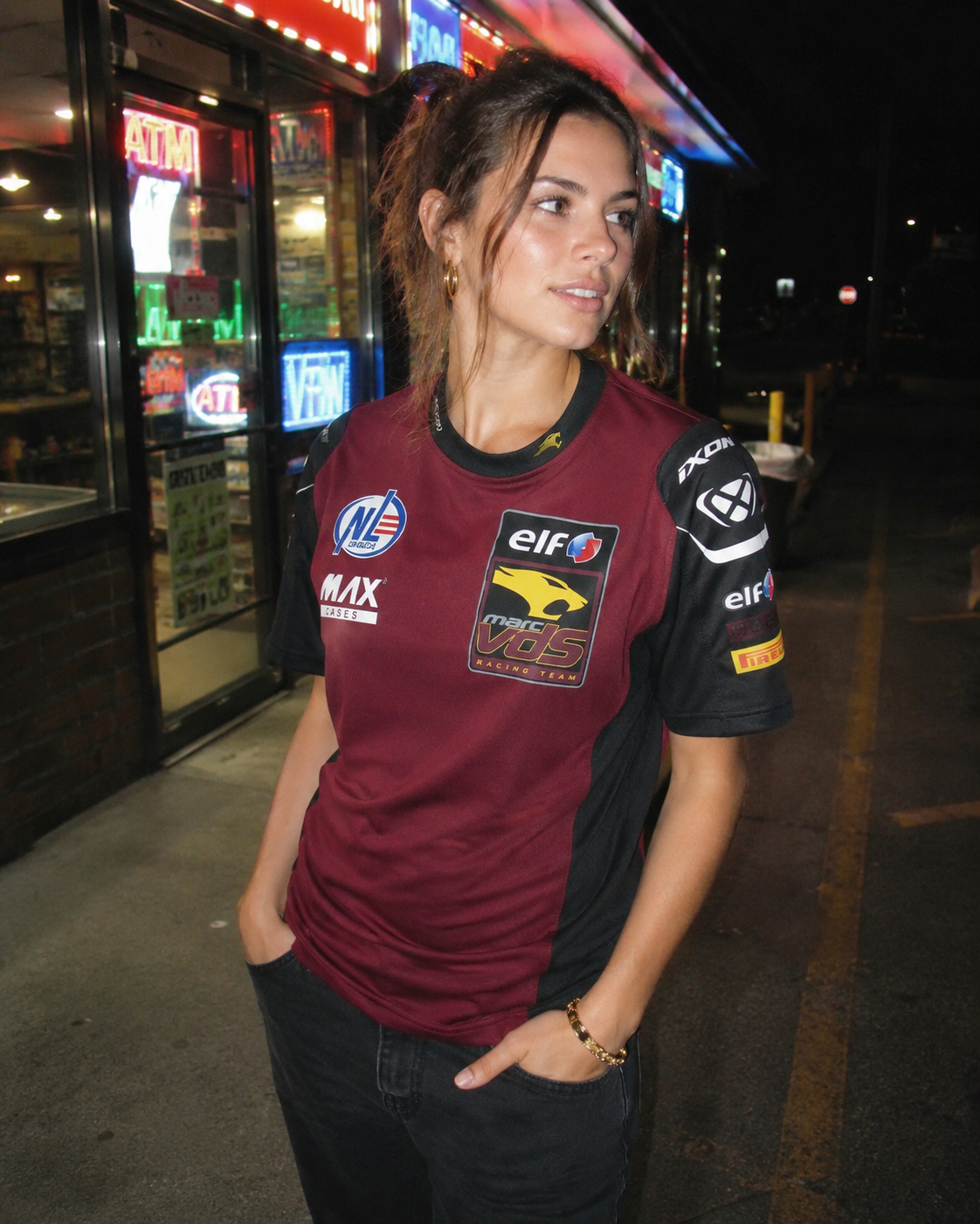 ELF Marc VDSレーシングチーム Tシャツ レプリカ 2026 IXON 