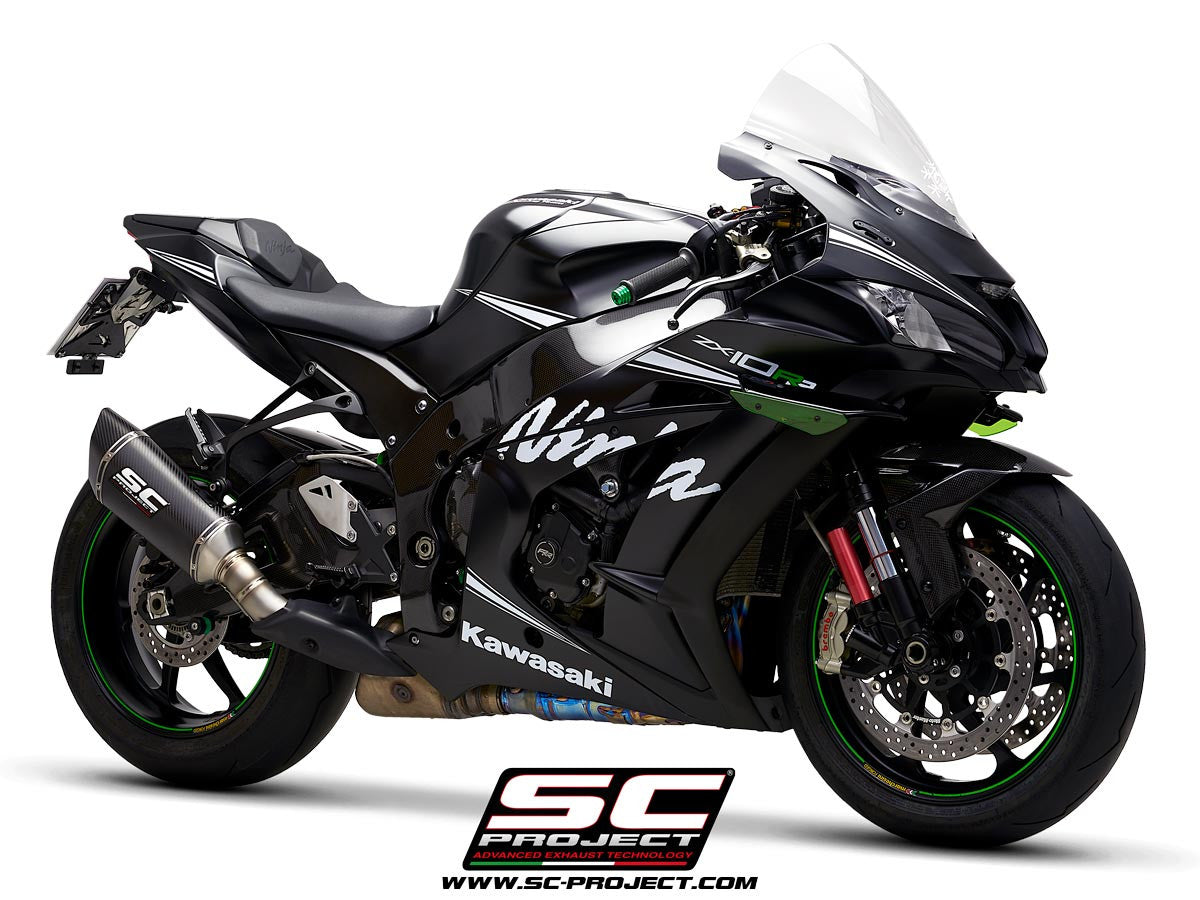 SC-Project スリップオン SC1-R カワサキ ZX-10 R/RR (16-20) K22A-T90 