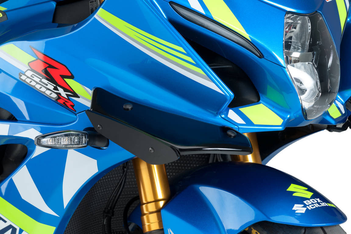 プイグウィングレットスポイラー ダウンフォース スズキ GSX-R 1000 (17-23) 9738 