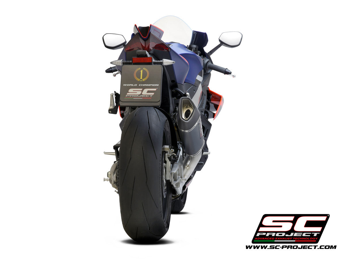 SC-Project スリップオン SC1-R (250mm) アプリリア RSV4 1100 ファクトリー (21-25) A27A-VT90 