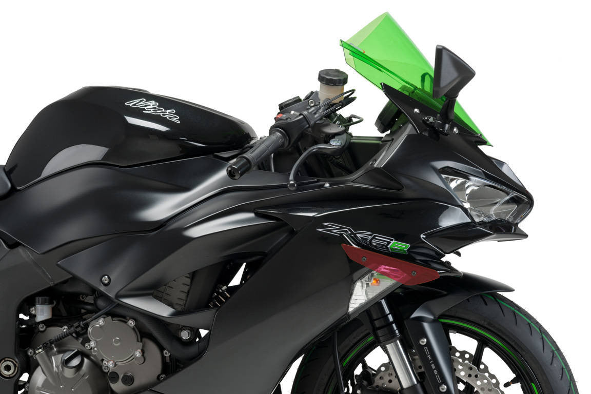 プイグウィングレットスポイラー ダウンフォース カワサキ ZX-6R 636 (18-23) 3176 