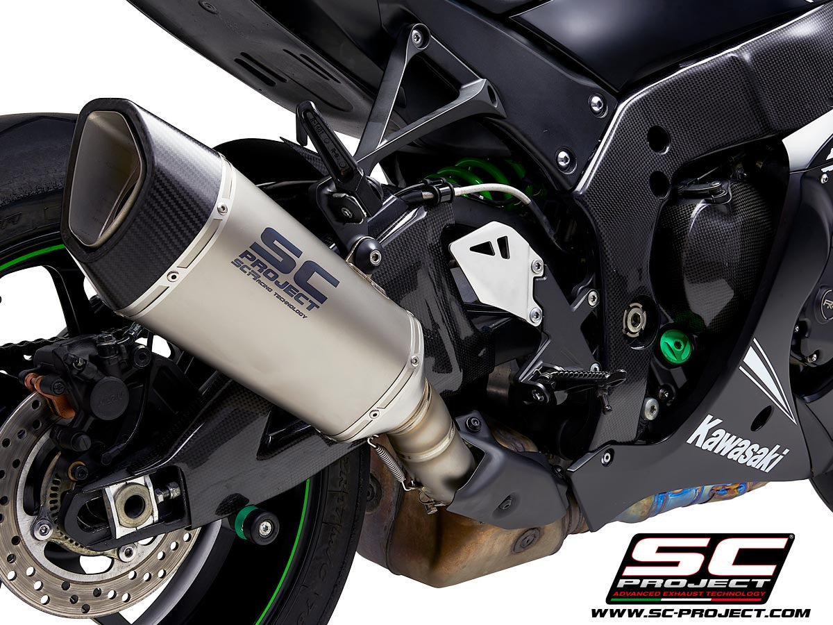 SC-Project スリップオン SC1-R カワサキ ZX-10 R/RR (16-20) K22A-T90 