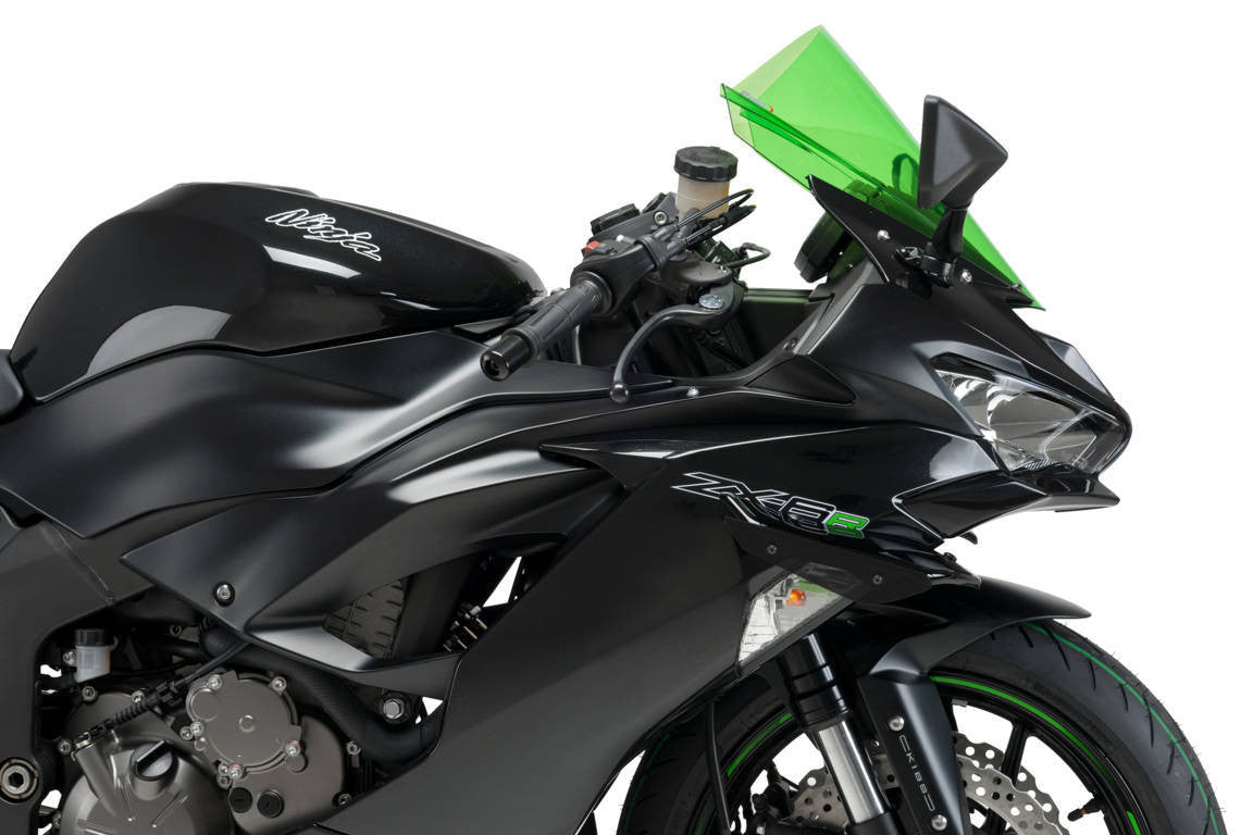 プイグウィングレットスポイラー ダウンフォース カワサキ ZX-6R 636 (18-23) 3176 