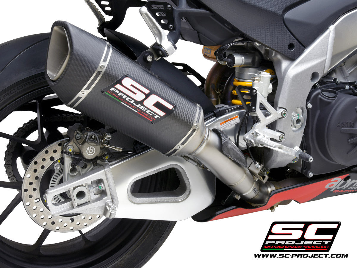 SC-Project スリップオン SC1-R (250mm) アプリリア RSV4 1100 ファクトリー (21-25) A27A-VT90 