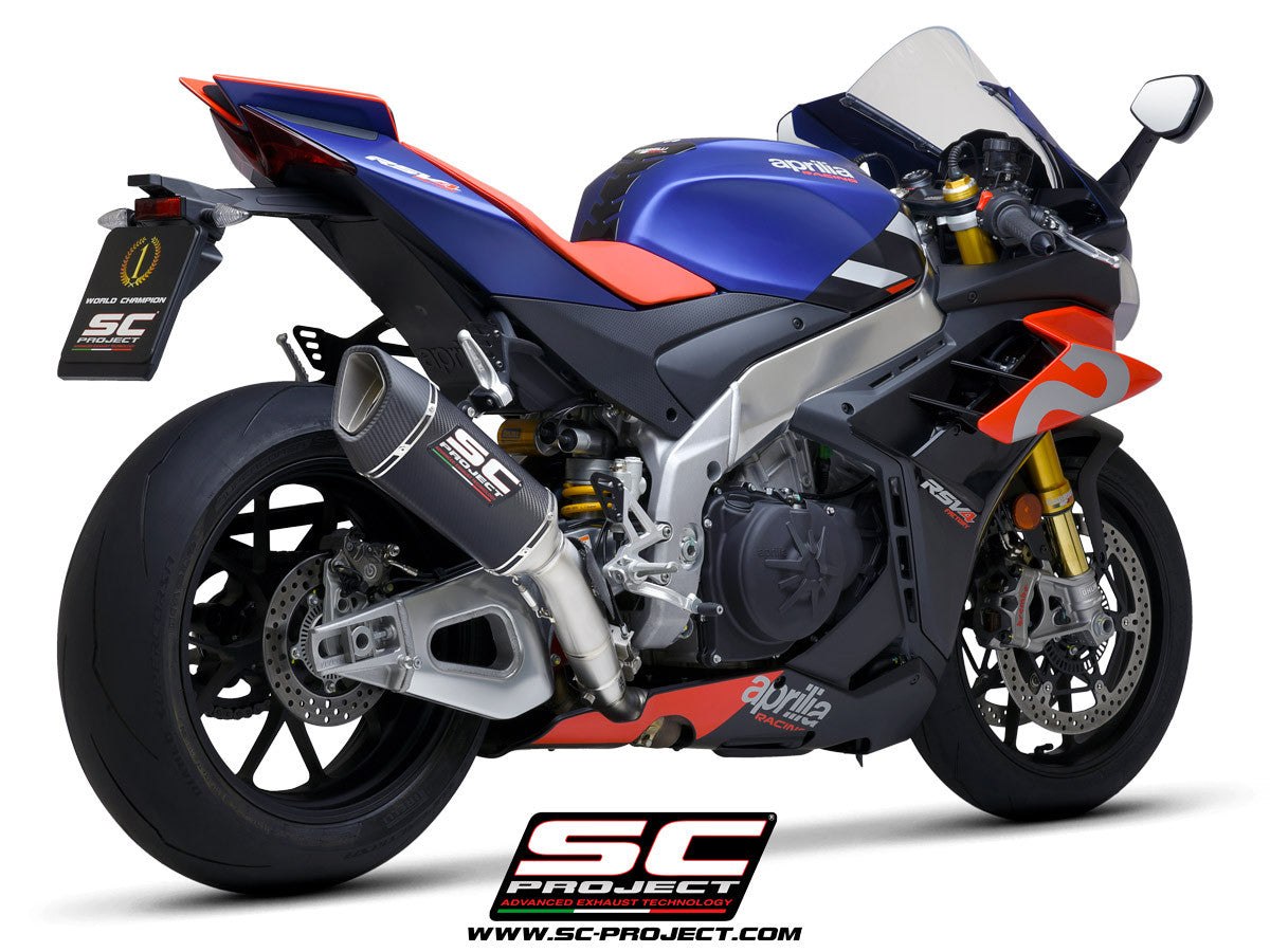 SC-Project スリップオン SC1-R (250mm) アプリリア RSV4 1100 ファクトリー (21-25) A27A-VT90 