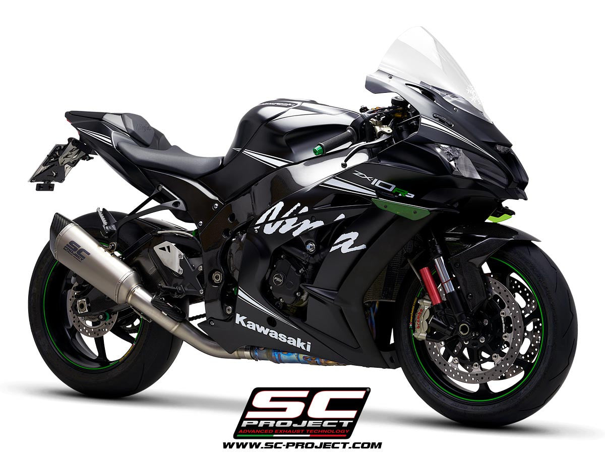 SC-Project スリップオン SC1-R + KAT交換パイプ カワサキ ZX-10 R/RR (16-20) K22A-DET91 