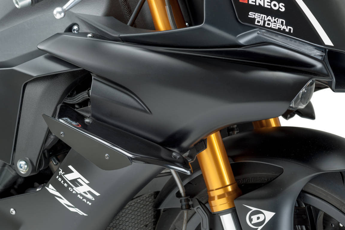 プイグウィングレットスポイラー ダウンフォース ヤマハ YZF-R1/M RN32 RN49 (15-19) 9766 