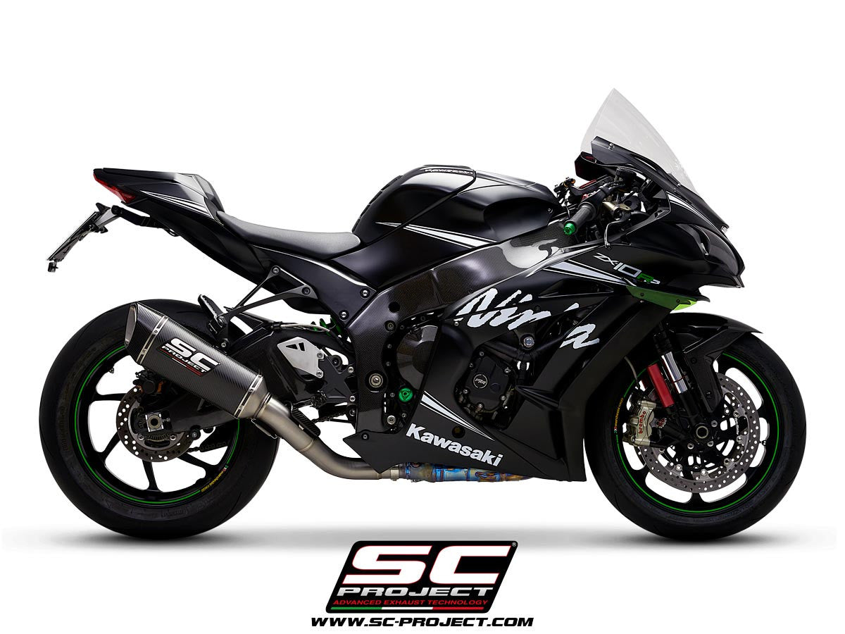 SC-Project スリップオン SC1-R + KAT交換パイプ カワサキ ZX-10 R/RR (16-20) K22A-DET91 