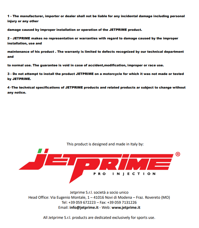 キルスイッチボタン JetPrime Ducati Panigale V4/S/R (18-20) JP KS 020 