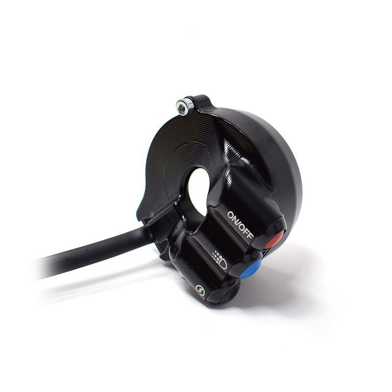 ジェットプライム製のハンドルスイッチが統合されたガスグリップハウジング Aprilia RSV4/RR/1100 Factory (21-25) JP ACC 660 RV 