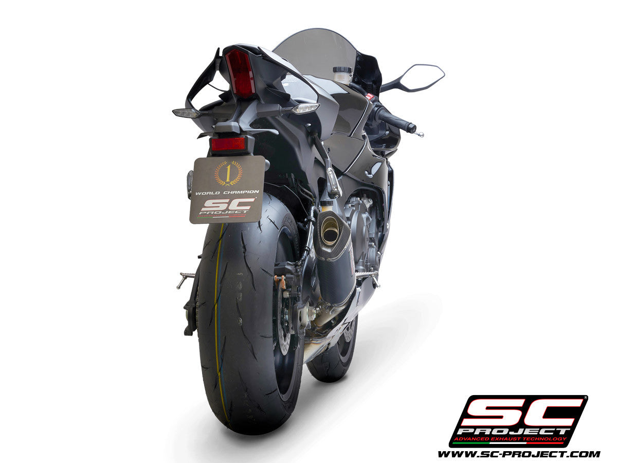 SC-Project スリップオン SC1-S ヤマハ YZF-R1/M RN49 (17-19) Y11B-T124 