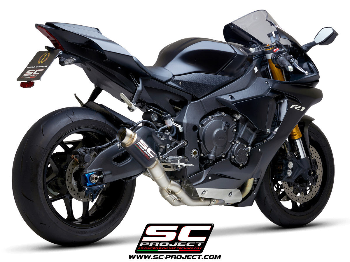 SC-Project スリップオン GP70-R + KAT交換パイプ Yamaha YZF-R1/M RN65 (20-25) Y11C-DET70 