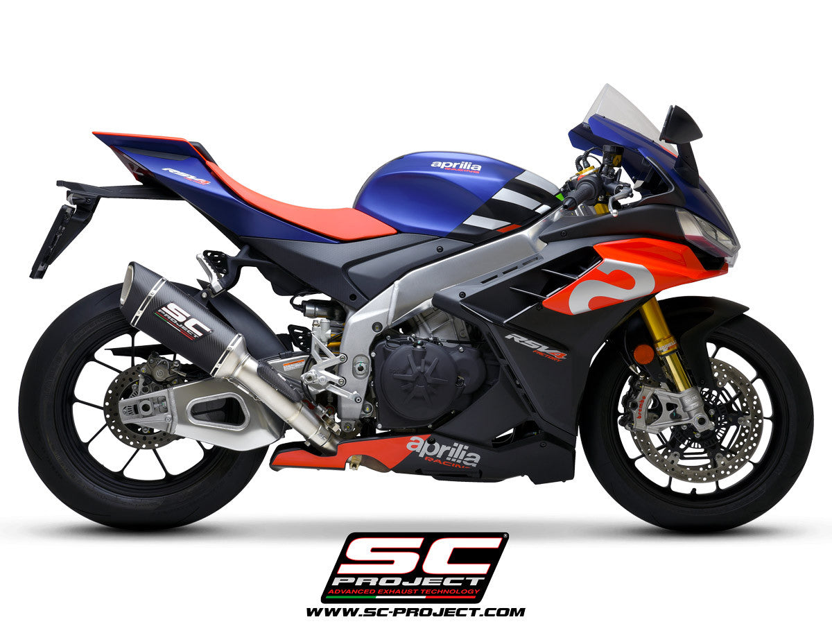 SC-Project スリップオン SC1-R (250mm) アプリリア RSV4 1100 ファクトリー (21-25) A27A-VT90 