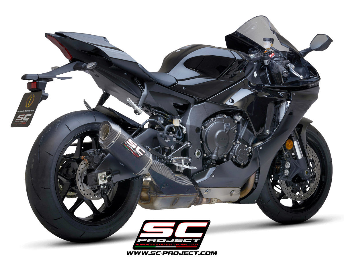 SC-Project スリップオン SC1-S ヤマハ YZF-R1/M RN49 (17-19) Y11B-T124 