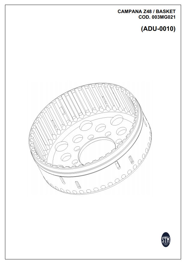STM EVO SBK ドライクラッチ Ducati Panigale 1199/1299 KTT-0400 