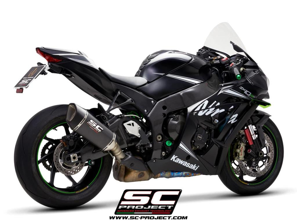 SC-Project スリップオン SC1-R カワサキ ZX-10 R/RR (16-20) K22A-T90 