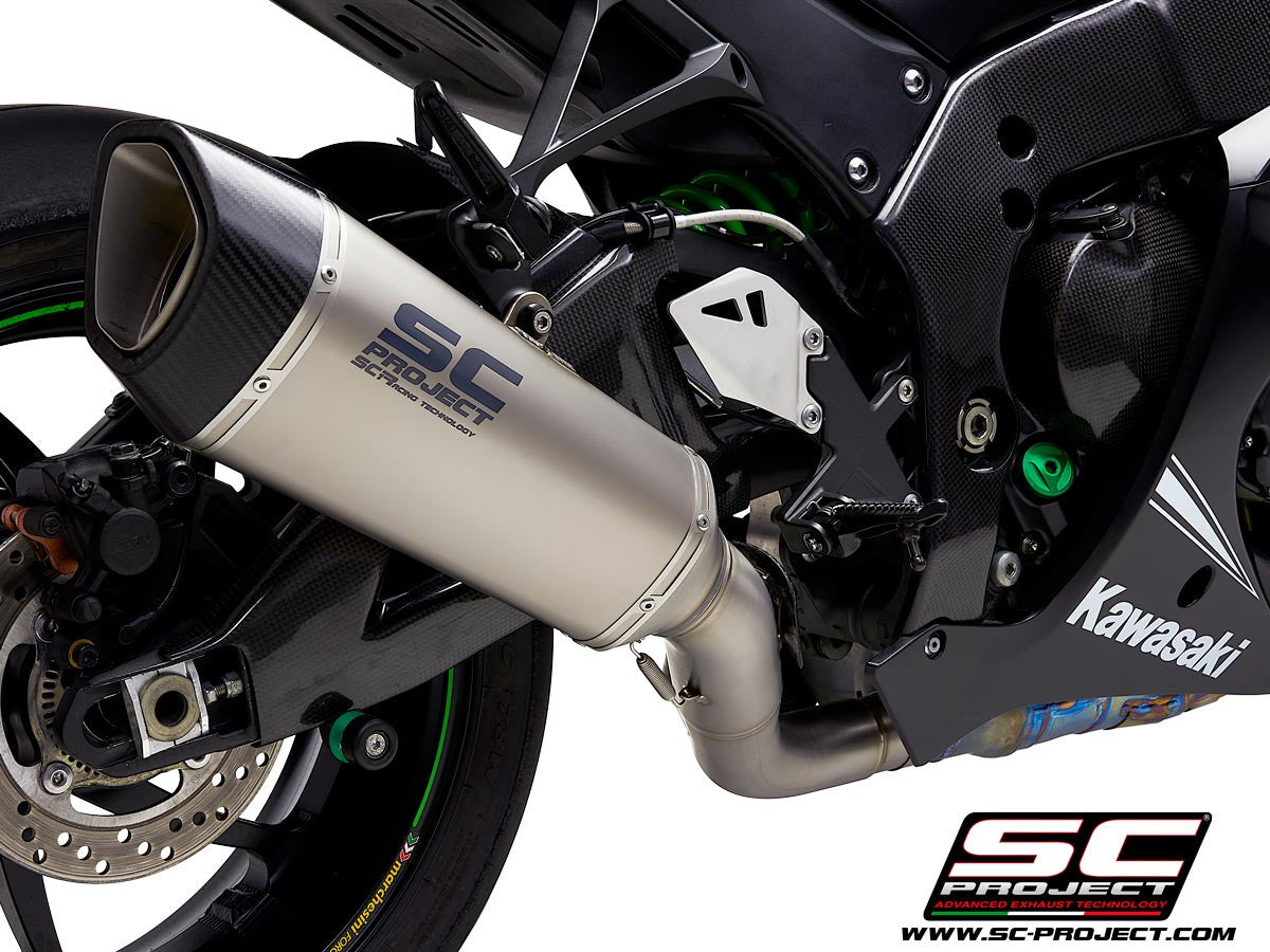 SC-Project スリップオン SC1-R + KAT交換パイプ カワサキ ZX-10 R/RR (16-20) K22A-DET91 
