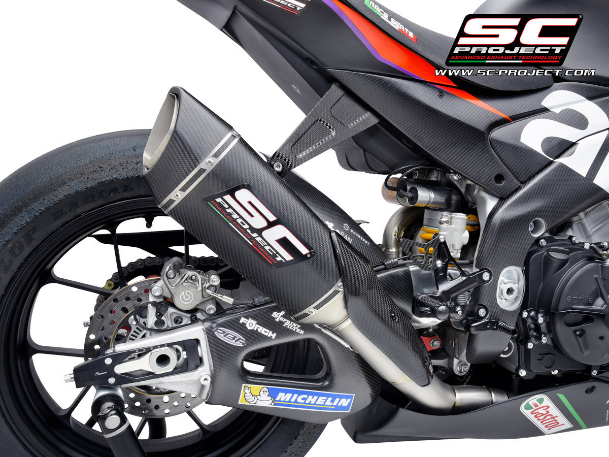SC-Project Titan Komplettanlage SC1-R (250mm) Aprilia RSV4 1100 Factory (21-25) A27A-TC90C