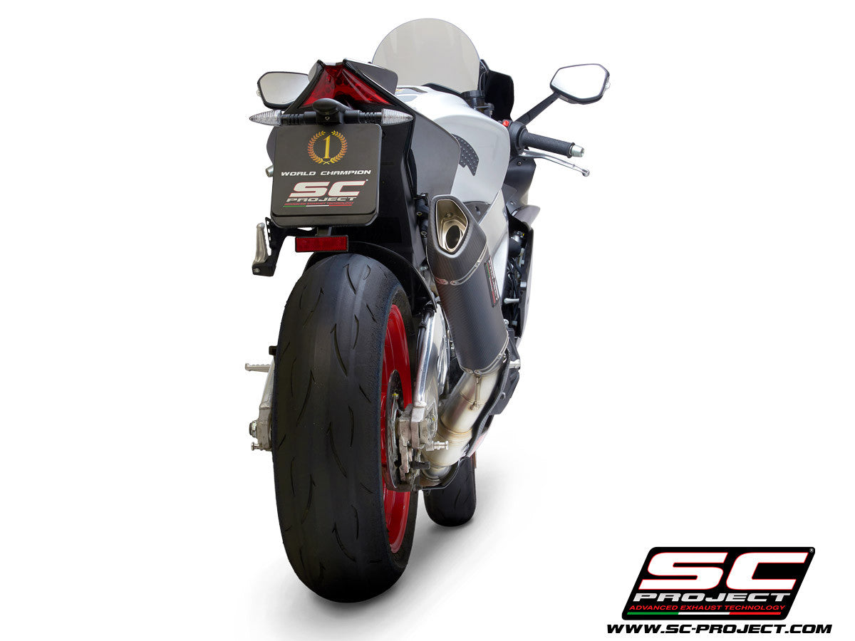 SC-Project スリップオン SC1-R アプリリア RSV4 1100 ファクトリー (19-20) A18B-91C 