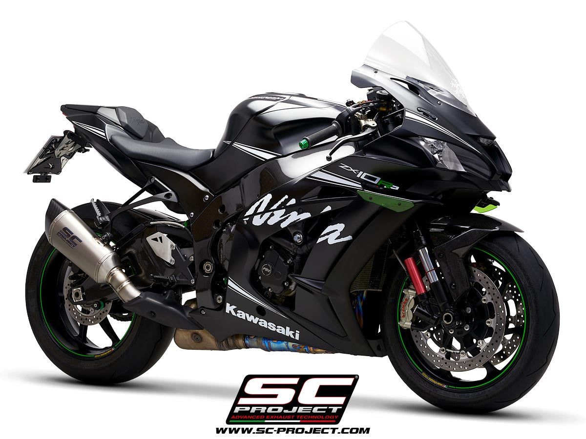 SC-Project スリップオン SC1-R カワサキ ZX-10 R/RR (16-20) K22A-T90 