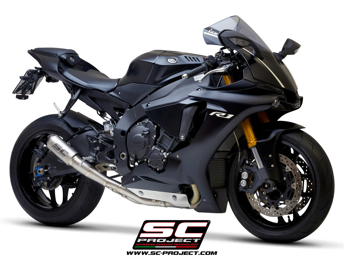 SC-Project スリップオン CR-T + KAT交換パイプ Yamaha YZF-R1/M RN49 (17-19) Y11B-DET36 
