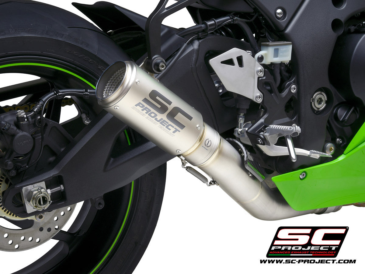 SC-Project スリップオン CR-T + KAT交換パイプ Kawasaki ZX-10 R/RR (21-25) K38A-DET36 