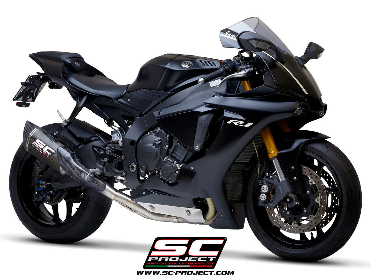 SC-Project スリップオン SC1-R + KAT交換パイプ ヤマハ YZF-R1/M RN32 (15-16) 