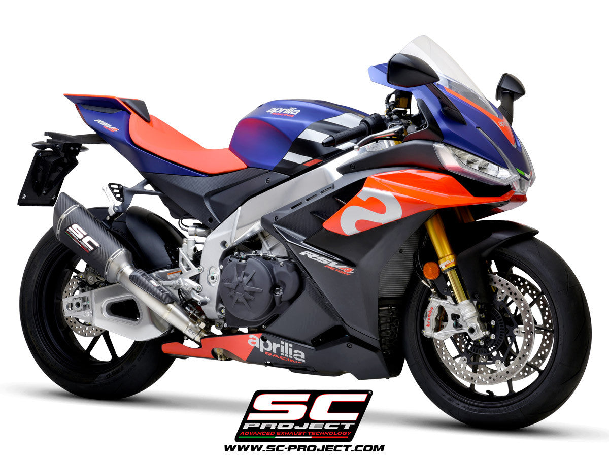SC-Project スリップオン SC1-R (250mm) アプリリア RSV4 1100 ファクトリー (21-25) A27A-VT90 