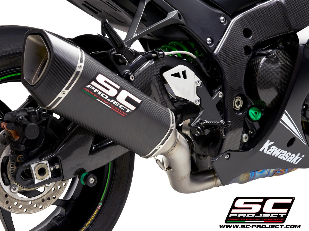 SC-Project スリップオン SC1-R + KAT交換パイプ カワサキ ZX-10 R/RR (16-20) K22A-DET91 