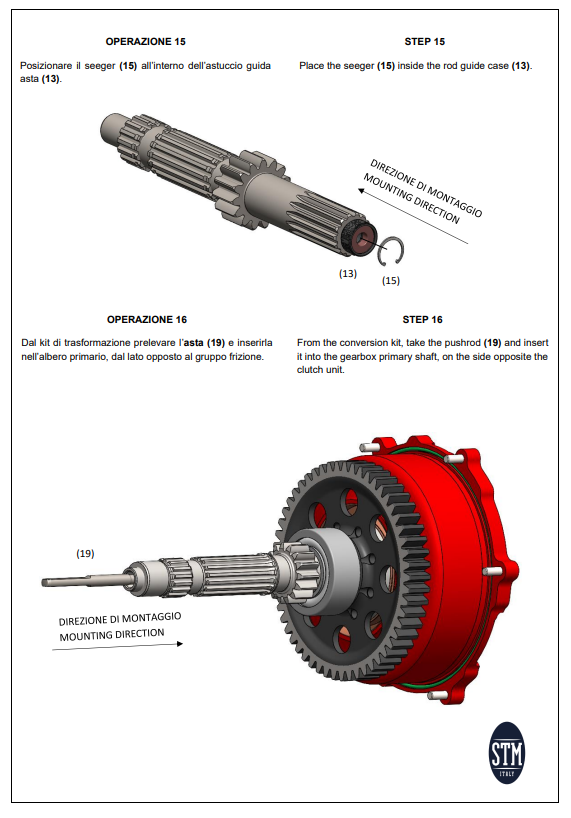 STM EVO GP ドライクラッチ Ducati Panigale V2 955 (20-24) KTT-2600 