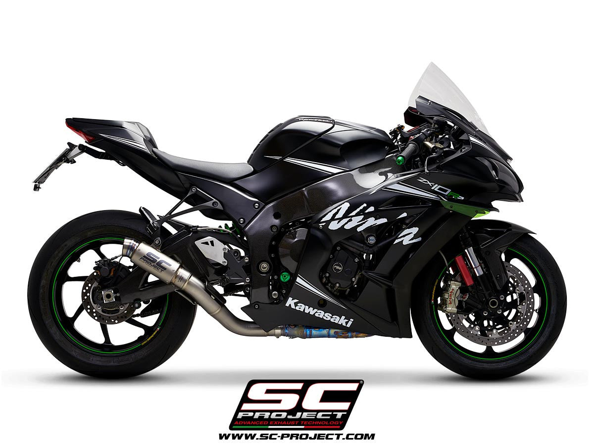 SC-Project スリップオン GP70-R + KAT交換パイプ Kawasaki ZX-10 R/RR (16-20) K22A-DET70 