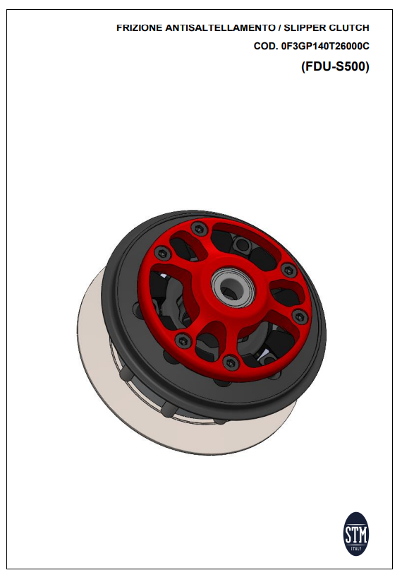 STM EVO GP ドライクラッチ Ducati Panigale V2 955 (20-24) KTT-2600 