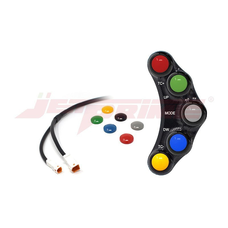 レース用左側ハンドルスイッチ JetPrime Ducati Panigale 899 (13-16) JP PLSR 005 